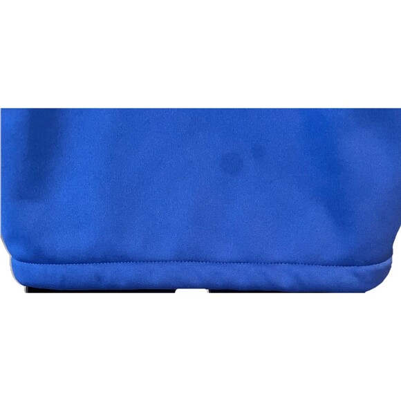 NWT Antigua Traverse Mens S Softshell Jacket Blue Full Zip Water Resistant Logo - Picture 9 of 16